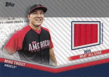 2020 Topps Update - All-Star Stitches Relics #ASSC-MTR Mike Trout Front