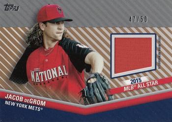 2020 Topps Update - All-Star Stitches Relics Silver #ASSC-DJE Jacob deGrom Front