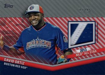 2020 Topps Update - All-Star Stitches Relics Red #ASSC-DO David Ortiz Front