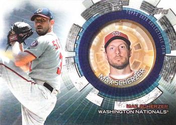 2020 Topps Update - Baseball Coin Cards #TBC-MS Max Scherzer Front