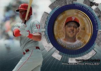 2020 Topps Update - Baseball Coin Cards #TBC-RH Rhys Hoskins Front