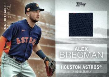 2020 Topps Update - Major League Material Relics #MLM-AB Alex Bregman Front