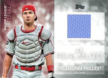 2020 Topps Update - Major League Material Relics #MLM-JTR J.T. Realmuto Front