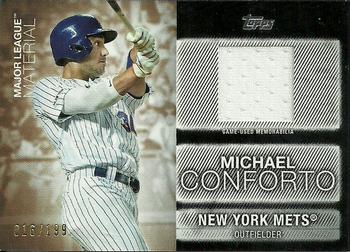 2020 Topps Update - Major League Material Relics Black #MLM-MCO Michael Conforto Front