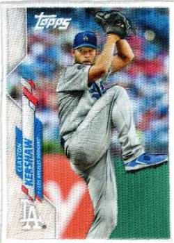 2020 Topps Update - Boxloader Patches #NNO Clayton Kershaw Front
