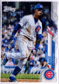 2020 Topps Update - Boxloader Patches #NNO Javier Baez Front