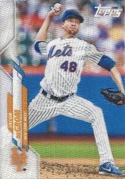 2020 Topps Update - Boxloader Patches #NNO Jacob deGrom Front