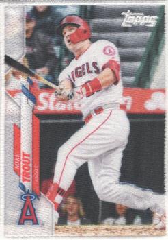 2020 Topps Update - Boxloader Patches #NNO Mike Trout Front