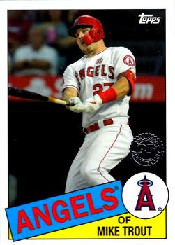 2020 Topps Update - 1985 Topps Baseball 35th Anniversary #85TB-5 Mike Trout Front