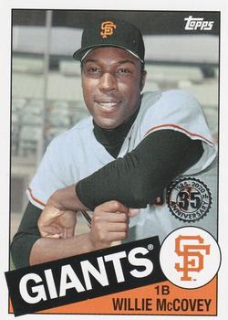 2020 Topps Update - 1985 Topps Baseball 35th Anniversary #85TB-39 Willie McCovey Front