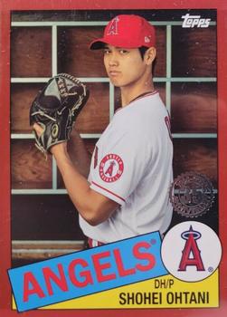 2020 Topps Update - 1985 Topps Baseball 35th Anniversary Red #85TB-47 Shohei Ohtani Front