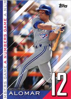 2020 Topps Update - A Numbers Game #NG-1 Roberto Alomar Front
