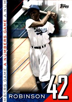 2020 Topps Update - A Numbers Game #NG-7 Jackie Robinson Front
