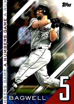 2020 Topps Update - A Numbers Game #NG-8 Jeff Bagwell Front