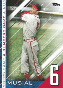 2020 Topps Update - A Numbers Game #NG-11 Stan Musial Front