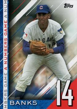 2020 Topps Update - A Numbers Game #NG-19 Ernie Banks Front