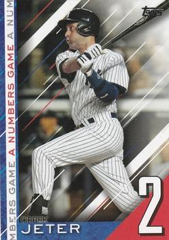 2020 Topps Update - A Numbers Game #NG-22 Derek Jeter Front