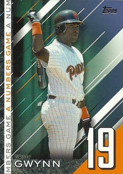 2020 Topps Update - A Numbers Game Blue #NG-15 Tony Gwynn Front