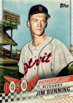 2020 Topps Update - Decades' Best #DB-8 Jim Bunning Front