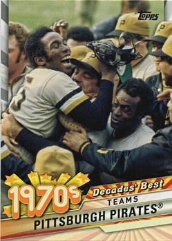 2020 Topps Update - Decades' Best #DB-23 Pittsburgh Pirates Front