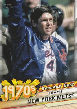 2020 Topps Update - Decades' Best #DB-30 New York Mets Front