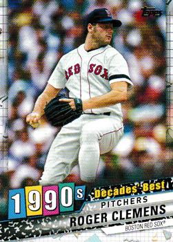 2020 Topps Update - Decades' Best #DB-41 Roger Clemens Front