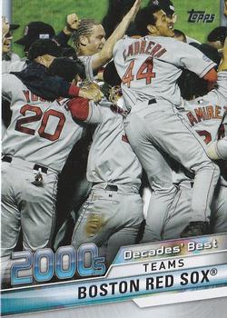 2020 Topps Update - Decades' Best #DB-51 Boston Red Sox Front