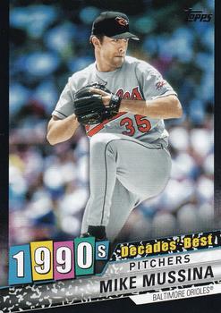 2020 Topps Update - Decades' Best Black #DB-45 Mike Mussina Front