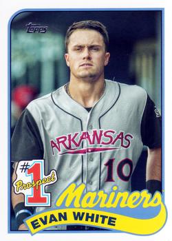 2020 Topps Update - Prospects #P-1 Evan White Front