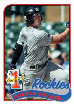 2020 Topps Update - Prospects #P-11 Colton Welker Front