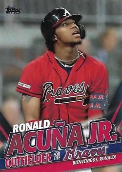 2020 Topps Update - Ronald Acuna Jr. Highlights #TRA-1 Ronald Acuña Jr. Front