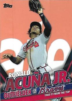 2020 Topps Update - Ronald Acuna Jr. Highlights #TRA-4 Ronald Acuña Jr. Front