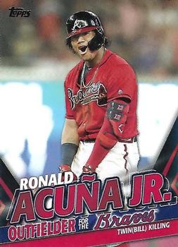 2020 Topps Update - Ronald Acuna Jr. Highlights #TRA-5 Ronald Acuña Jr. Front