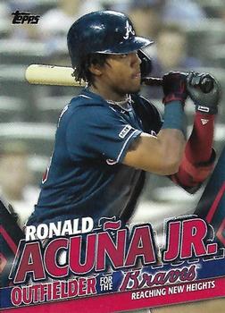 2020 Topps Update - Ronald Acuna Jr. Highlights #TRA-7 Ronald Acuña Jr. Front