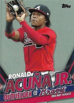 2020 Topps Update - Ronald Acuna Jr. Highlights #TRA-8 Ronald Acuña Jr. Front