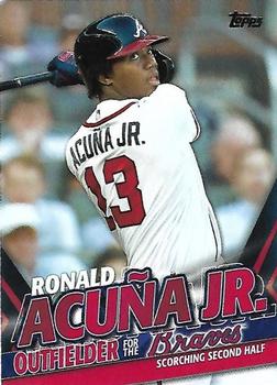 2020 Topps Update - Ronald Acuna Jr. Highlights #TRA-9 Ronald Acuña Jr. Front