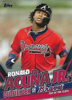 2020 Topps Update - Ronald Acuna Jr. Highlights #TRA-11 Ronald Acuña Jr. Front
