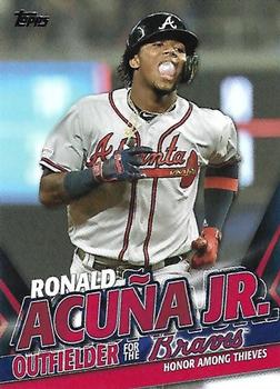 2020 Topps Update - Ronald Acuna Jr. Highlights #TRA-13 Ronald Acuña Jr. Front