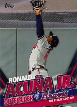 2020 Topps Update - Ronald Acuna Jr. Highlights #TRA-15 Ronald Acuña Jr. Front