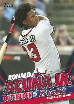 2020 Topps Update - Ronald Acuna Jr. Highlights #TRA-16 Ronald Acuña Jr. Front
