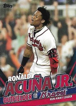 2020 Topps Update - Ronald Acuna Jr. Highlights #TRA-19 Ronald Acuña Jr. Front