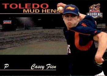2010 Choice Toledo Mud Hens #04 Casey Fien Front
