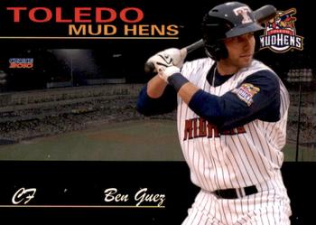 2010 Choice Toledo Mud Hens #09 Ben Guez Front