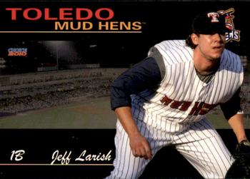 2010 Choice Toledo Mud Hens #11 Jeff Larish Front