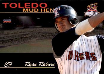 2010 Choice Toledo Mud Hens #15 Ryan Raburn Front