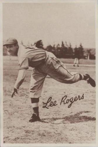 1939 World Wide Gum (V351) #NNO Lee Rogers Front