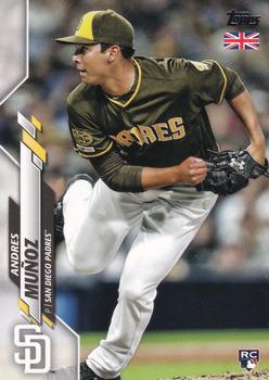 2020 Topps UK Edition #4 Andres Munoz Front