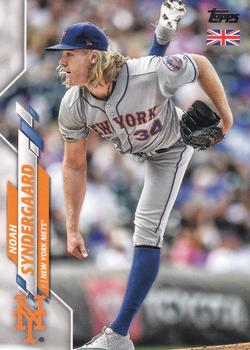 2020 Topps UK Edition #123 Noah Syndergaard Front