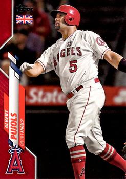 2020 Topps UK Edition - Red #54 Albert Pujols Front