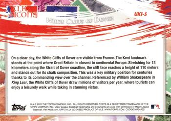 2020 Topps UK Edition - UK Icons #UKI-5 White Cliffs of Dover Back